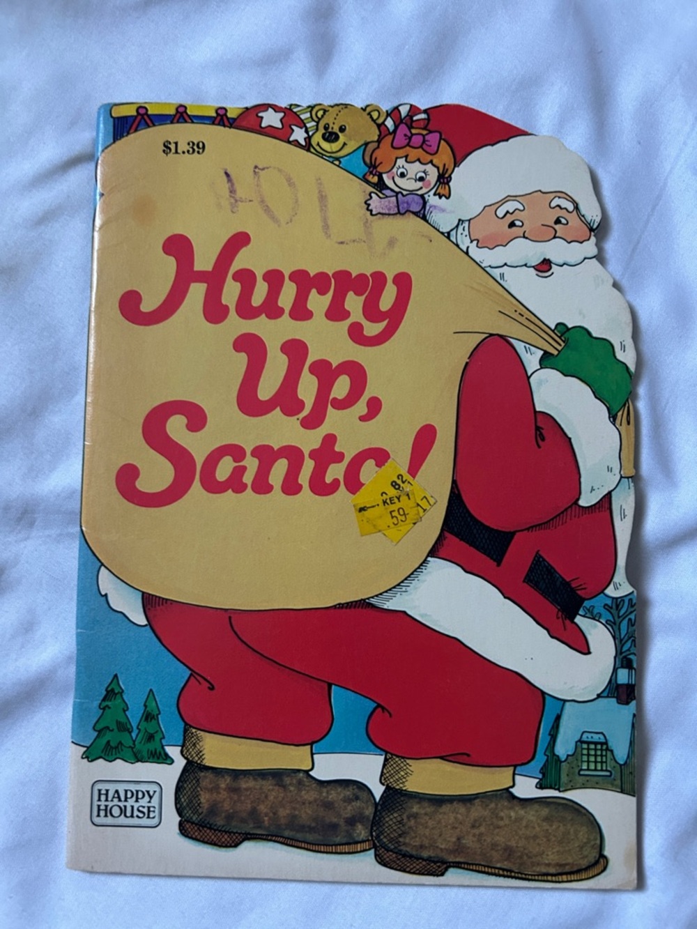 Hurry Up Santa book